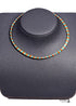 Boho Necklace, Tila Bead Choker, Color of Life
